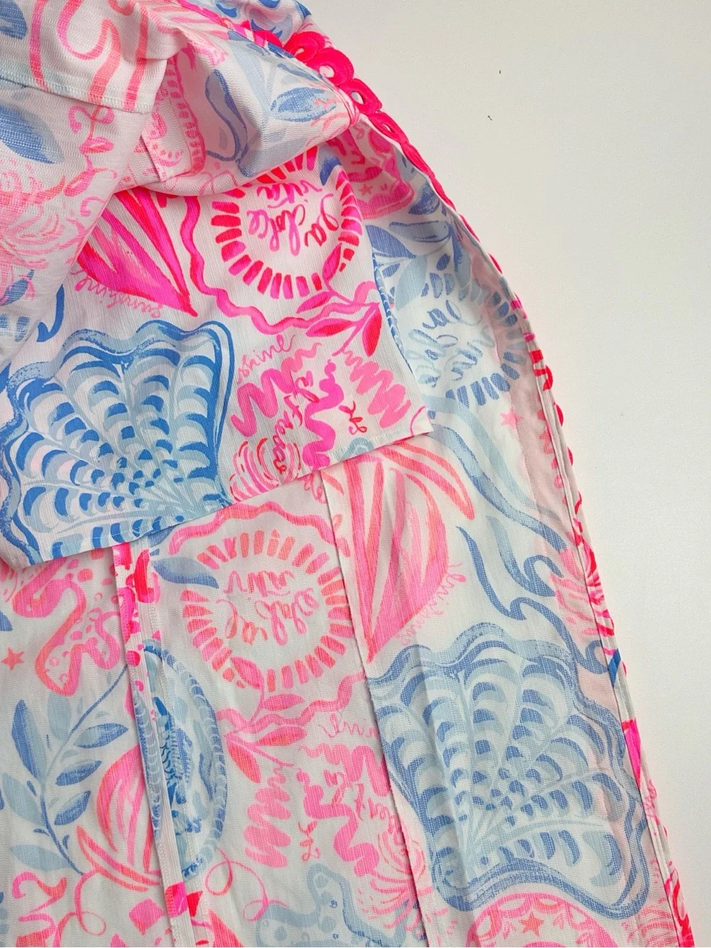 Lilly Pulitzer Sadie Maxi Romper Dress NWT in Resort White Sun Sea Sand Size 12 - Picture 8 of 11
